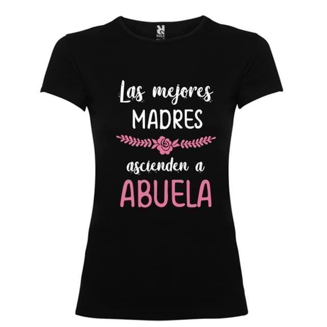 Camiseta Ascienden a Abuela personalizada (1 estampado) - Imagen 2