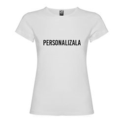 Camiseta chica personalizada (1 estampado) - Imagen 1