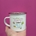 Taza vintage peltre personalizada - Imagen 1